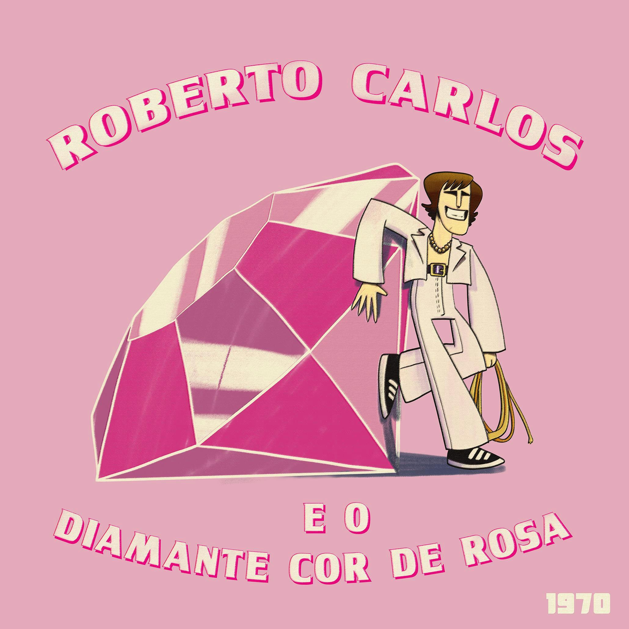 Capa do filme Roberto Carlos e o Diamante Cor-de-rosa por Paulo Marcelo Oz